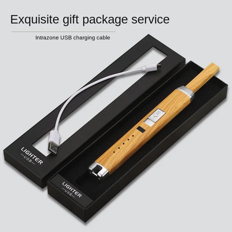 

USB Electronic Lighter New Rechargeable Ignition Gun Charge Display Outdoor Mountaineering Camping Arc Lighter Pulse Arc Lighter