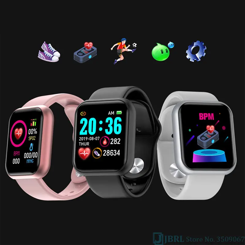 Новые модные умные часы для женщин мужские martwatch Android IOS электроника Wach фитнес