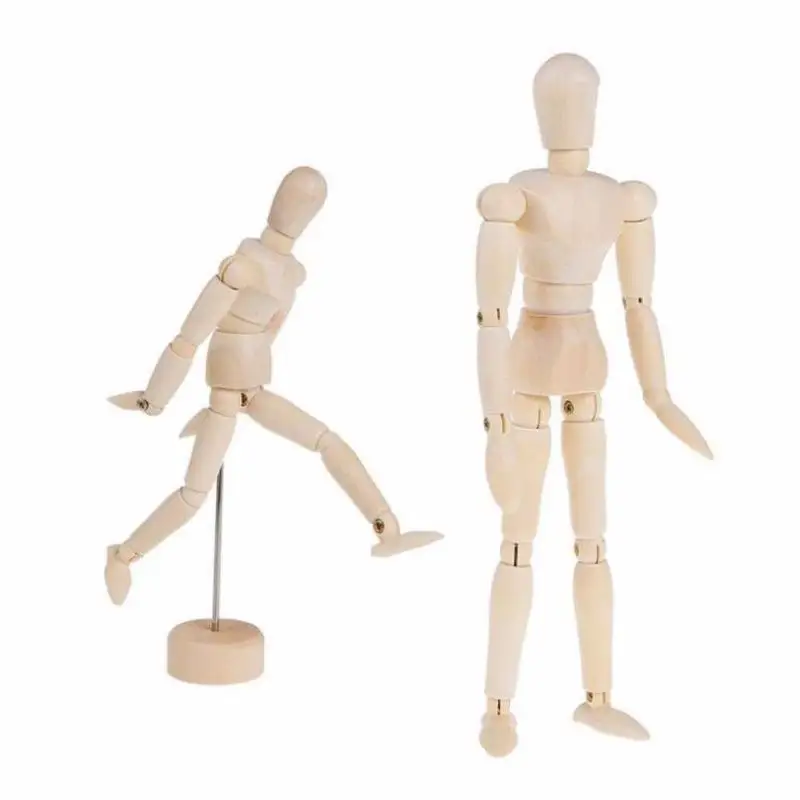 Супер большой 16 дюймов новый искусственный подвижный манекен с подвижными