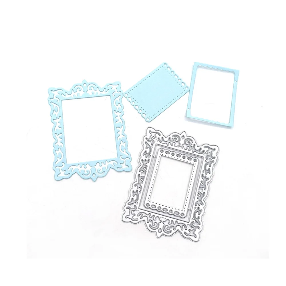 

Julyarts рамка Кружева Новые штампы 2021 Рождество Сделай Сам Скрапбукинг Фотоальбом декоративное тиснение бумажная карта рукоделие штамп