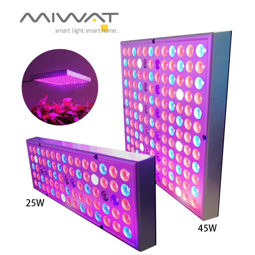 Растущие лампы 25 Вт 45 150 светодиодный свет для выращивания растений полного