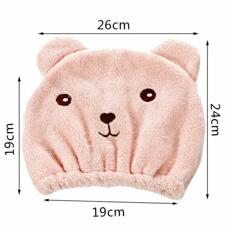 Большая быстросохнущая Магическая шапочка для душа тюрбан волос полотенце из