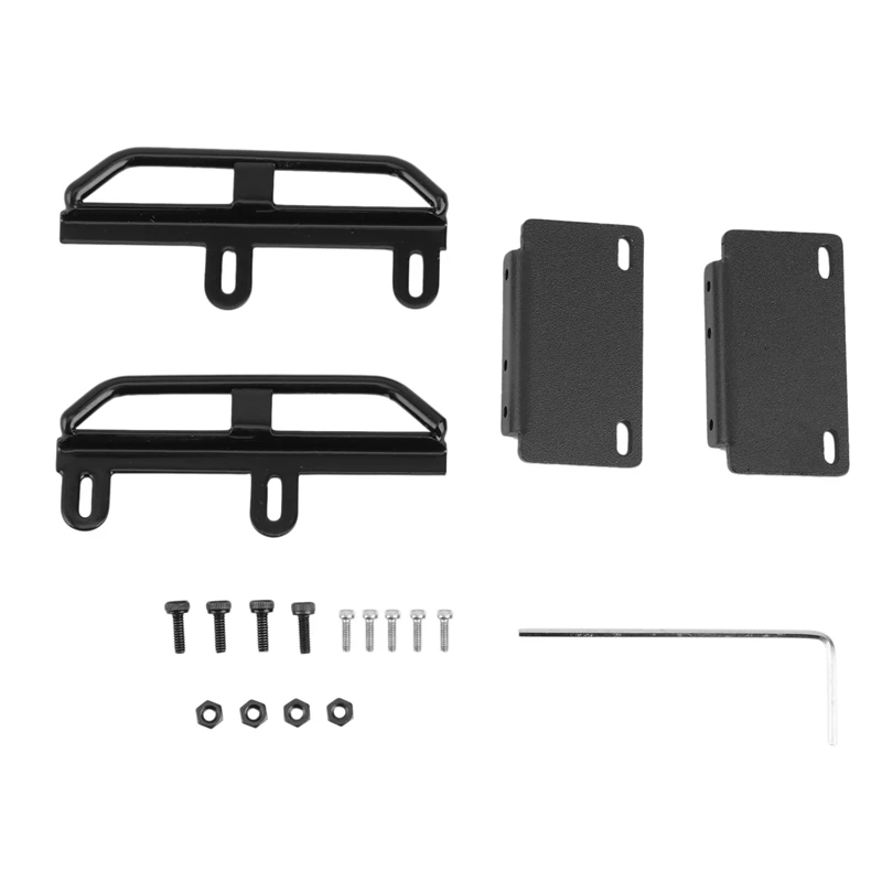 

Metal Side Pedal Step Boards Foot-Plate for 1/24 RC Crawler Car Axial SCX24 90081 AXI00001 Upgrade Parts