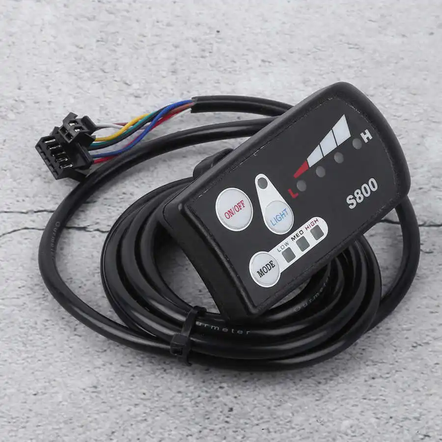 Дисплей для электровелосипеда универсальный водонепроницаемый 36 В/48 в | Спорт и