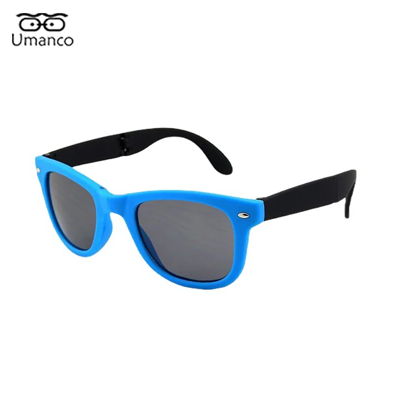 Umanco ультралегкие квадратные складные солнцезащитные очки для женщин и мужчин