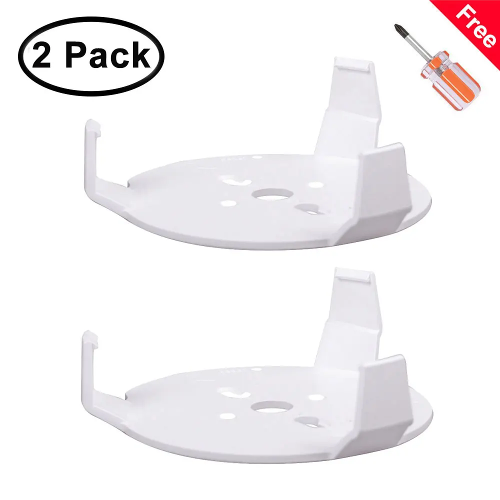 2 PACK Настенный держатель для TP-Link Deco M5/P7 весь дом сетка WiFi система, стильный маршрутизатор настенный кронштейн для TP-Link Deco M5/P7 - Цвет: 2 PACK