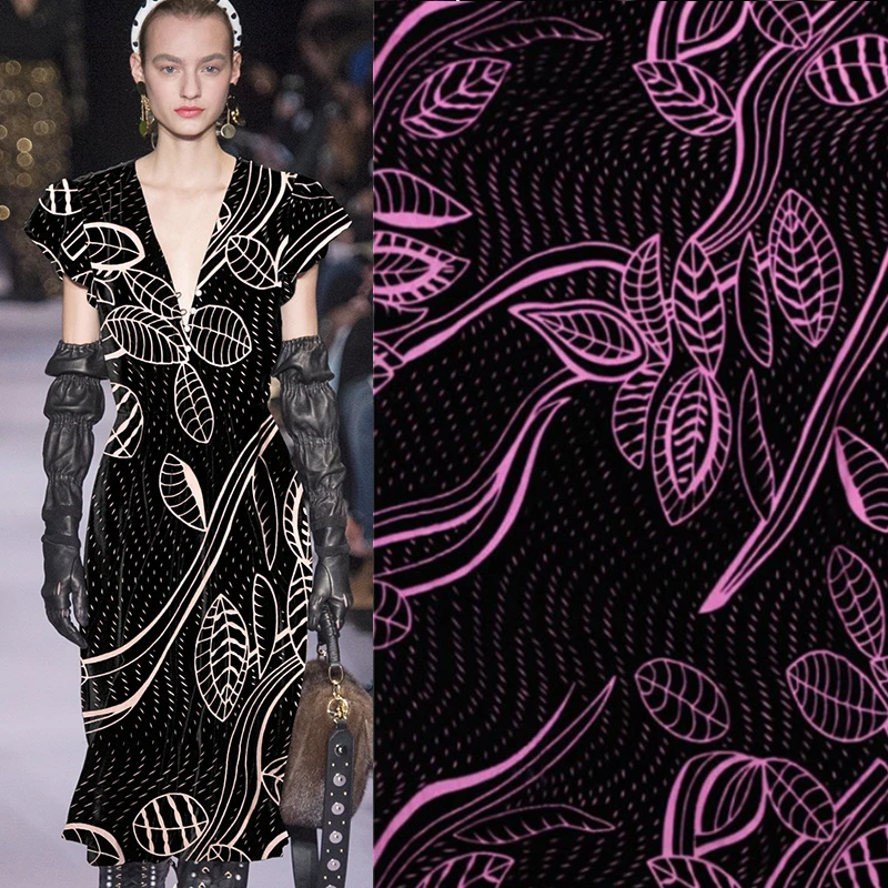 

Шелковая ткань из шелка тутового шелкопряда ручной работы «сделай сам», бархатный вискозный материал для шитья, дышащая удобная натуральна...