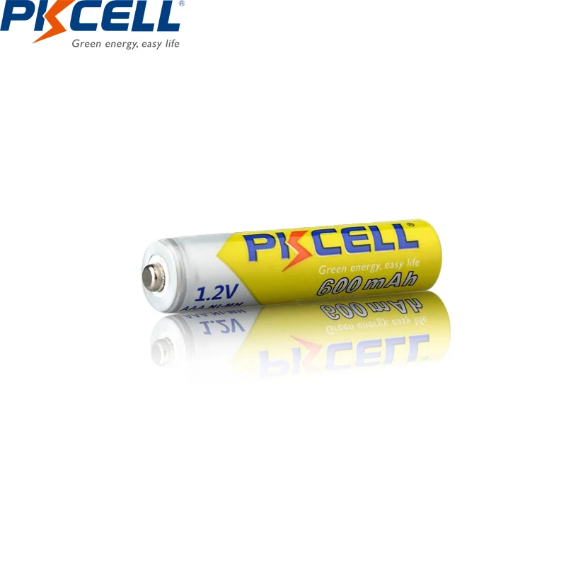 Аккумуляторные батарейки PKCELL AAA 16 шт. 600 мАч 1 2 В 3 А никель-металлогидридные