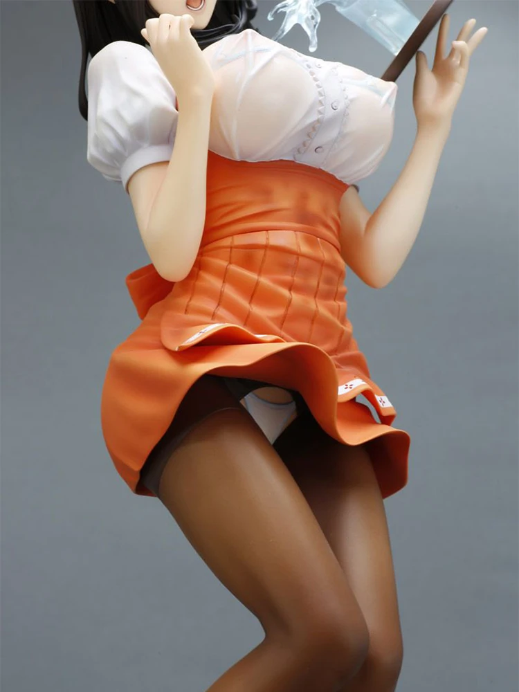 

Dragon Toy Comic Hot Milk Non Oda Heroine Collections Young Wife Waitres Hitomi PVC Action Figure Anime Figure Sexy Girl Toys