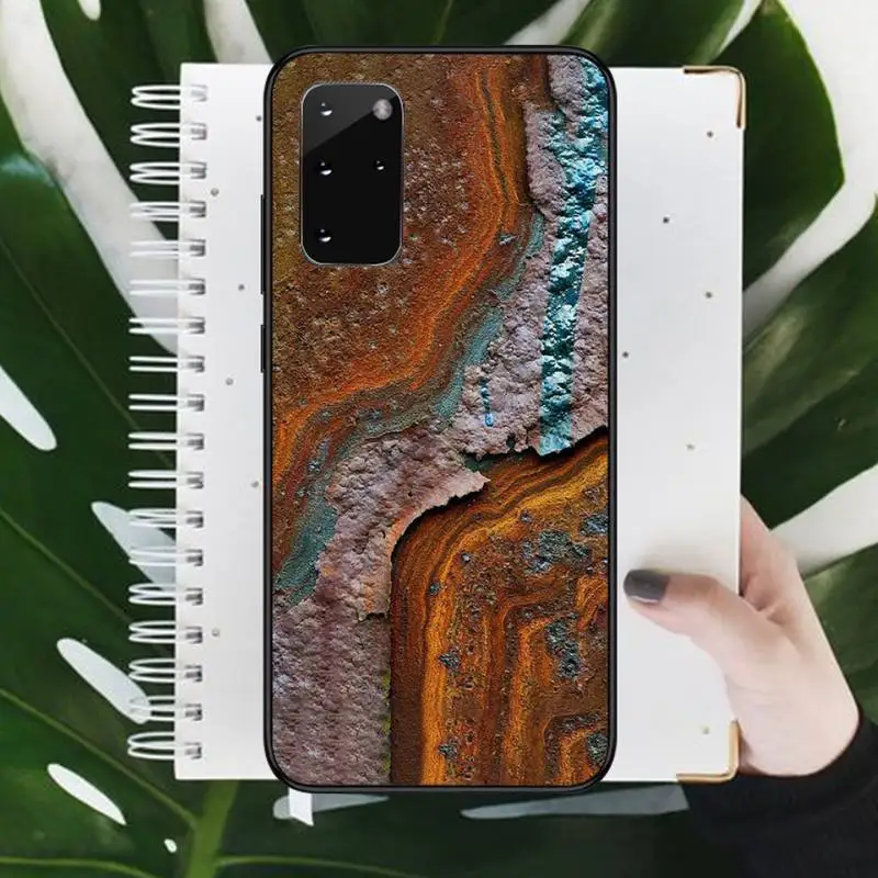 

Rusty Rusty Iron Personality Phone Case For Samsung galaxy S 7 8 9 10 20 edge A 6 10 20 30 50 51 70 note 10 plus