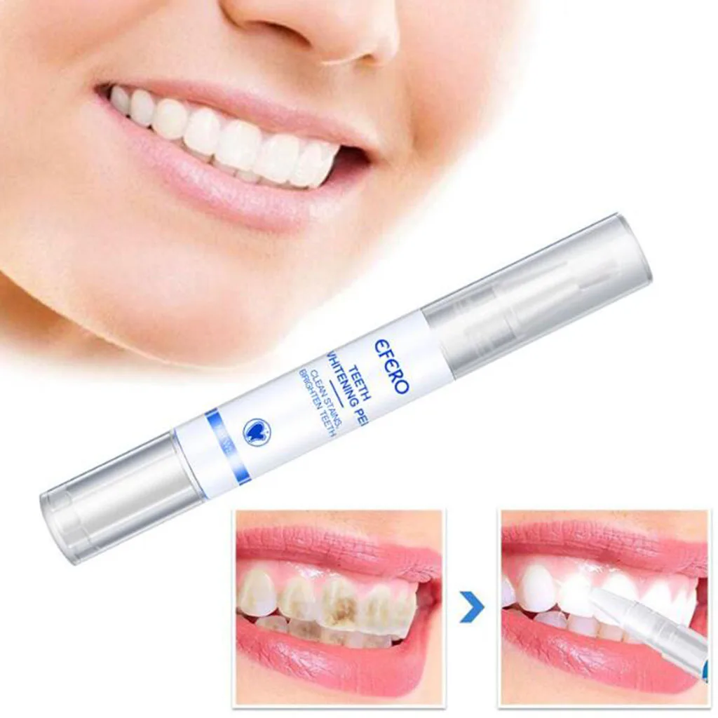 

5ml Teeth Whitening Pen Tooth Whitener Bleach Brush Plaque Stains Gel