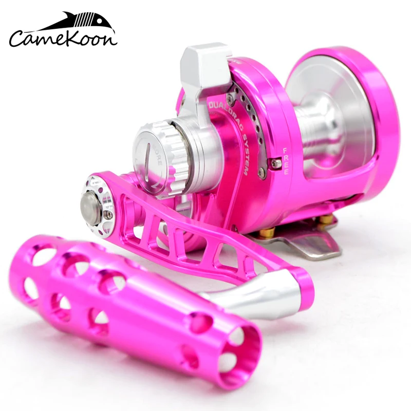 Металлическая катушка CAMEKOON CNC с медленным отжимом накладная Обычная для лодки в