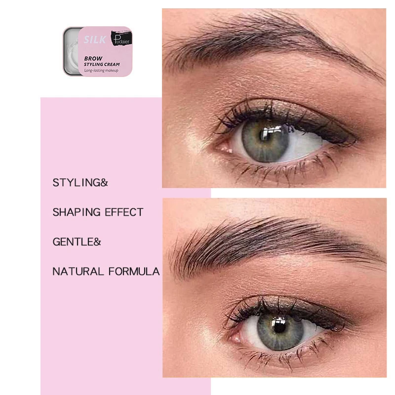 Eyebrow Styling Cream Long Lasting Makeup Transparent Brows Setting Gel Waterproof Soap Eye Brow Tint Pomade Cosmetics | Красота и
