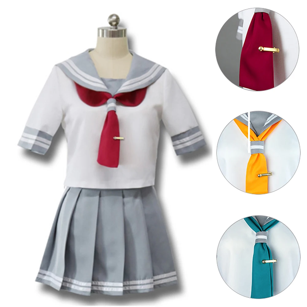 Lovelive Косплей Аниме Love Live Sunshine Костюм таками Чика для девочек морская Униформа Aqours