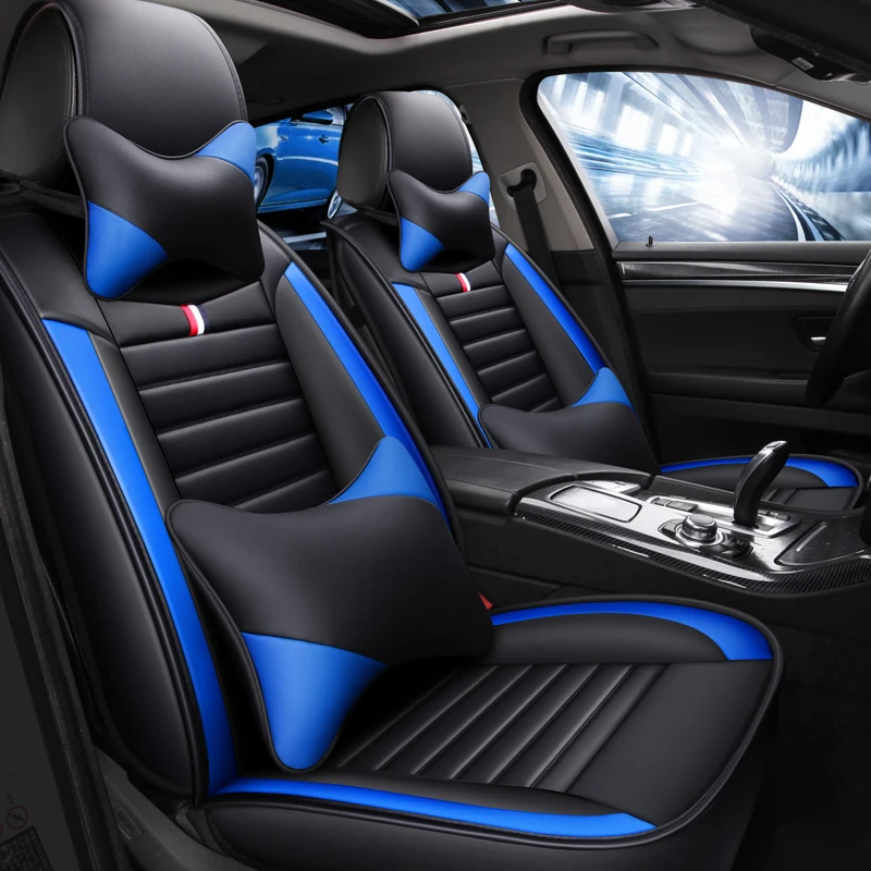 

Durable Leather Full Coverage Car Seat Cover for CHEVROLET Suburban Sonic Sail Spark Traverse Trax Tahoe Car Accessories