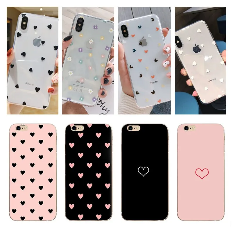 Мягкий чехол для телефона Iphone 8 7 Plus 6 6S 5 5S SE 2020 силиконовый чехлы Apple X XS Max XR