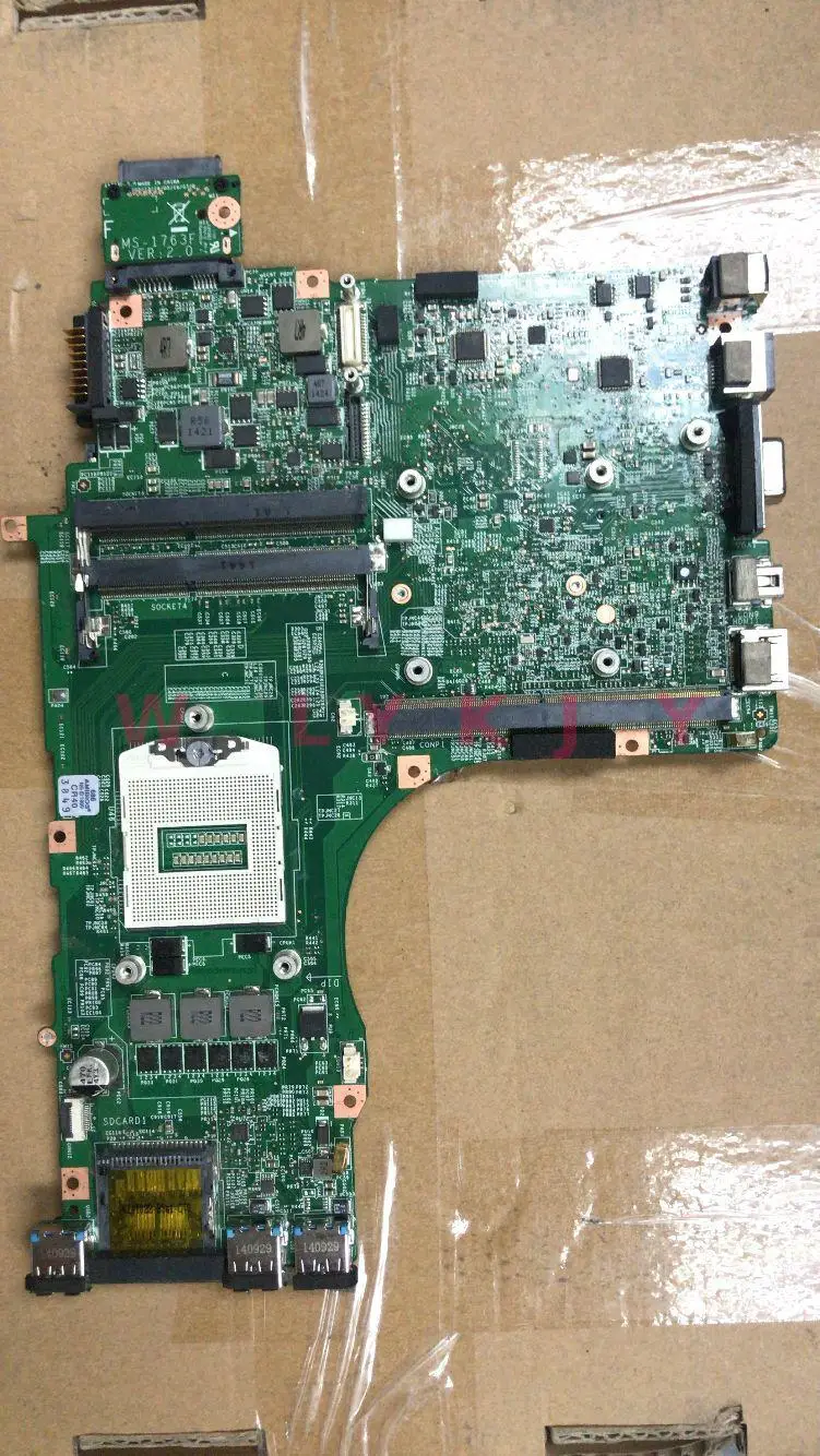 KTUXB MS-17631 MS-1763 материнская плата для MSI GT70 X7829 ноутбук PGA947 HM87 DDR3 100% тесты работы REV 2 0 |