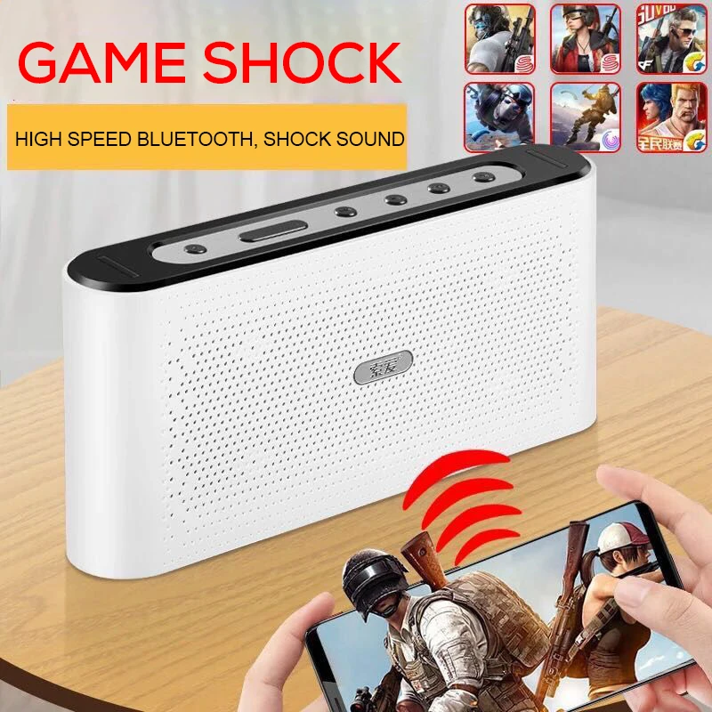 SOAIY S58 портативный bluetooth-динамик с 20 Вт громче двойной драйвер стерео Открытый