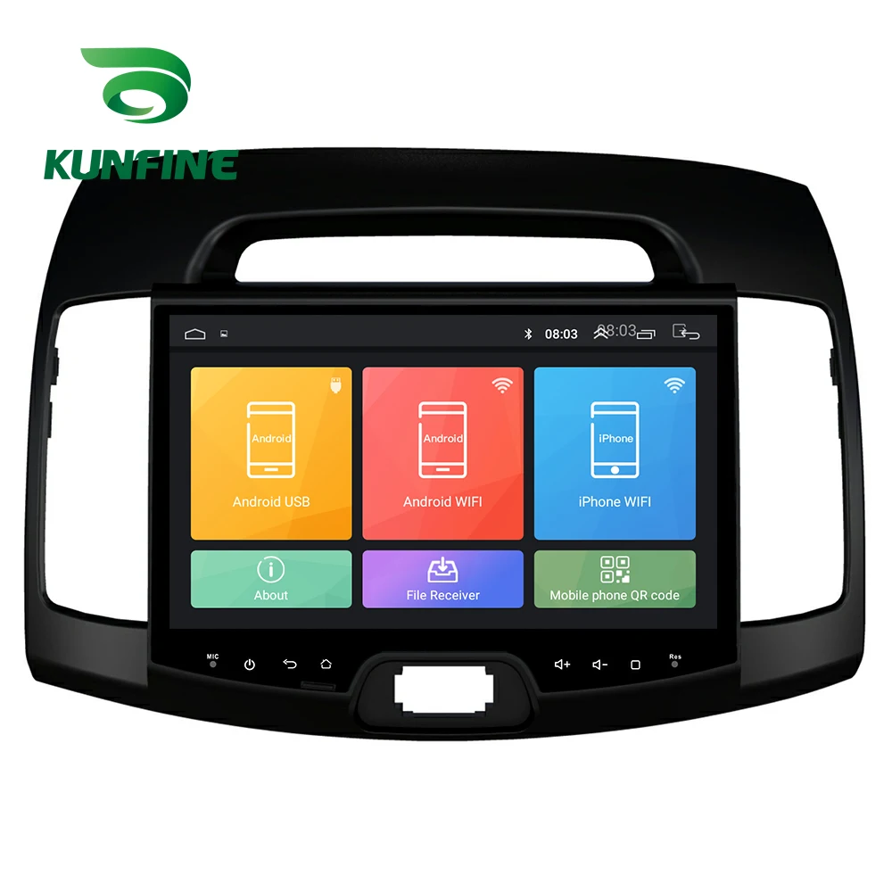 Автомагнитола с восьмиядерным процессором Android 10 0 DVD GPS-навигацией Deckless для HYUNDAI