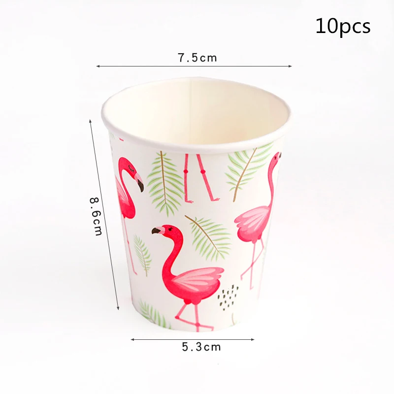 20 штук пакет бумажная салфетка для дня рождения Фламинго/единорог сервиллетас