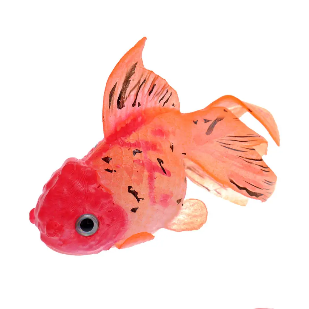 2021 светится в темноте искусственная аквариумная Золотая рыбка украшение для