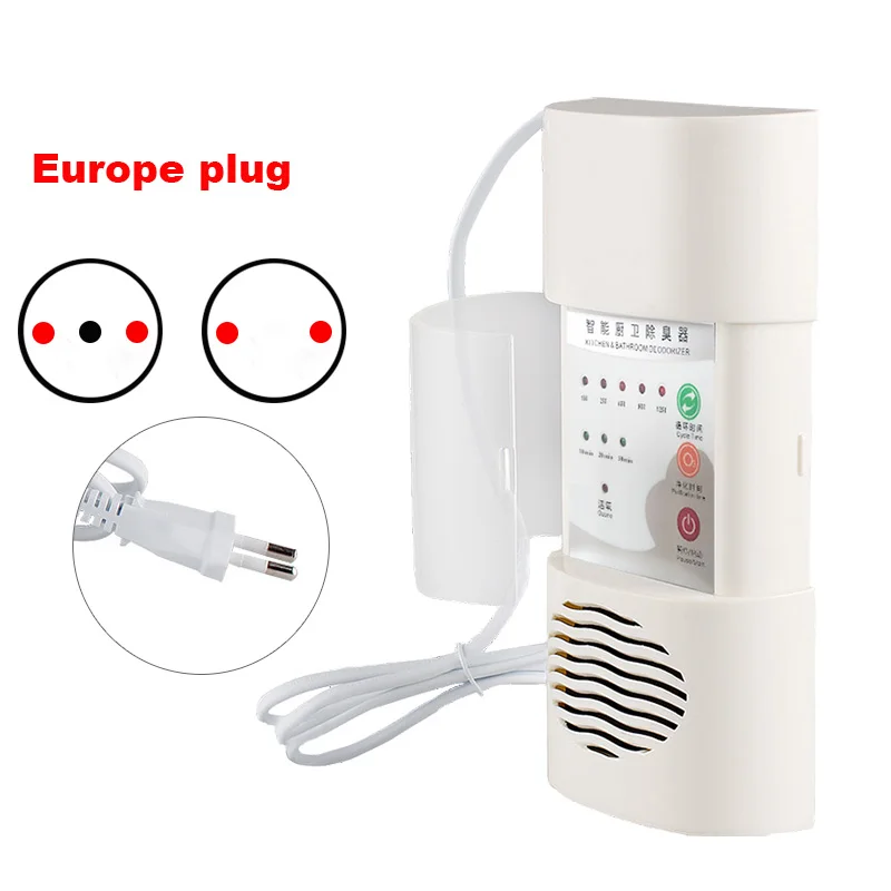 Europe plug Домашний очиститель воздуха STERHEN, генератор озона, домашний очиститель воздуха, стерилизатор воздуха, удаление запаха - Цвет: Europe plug