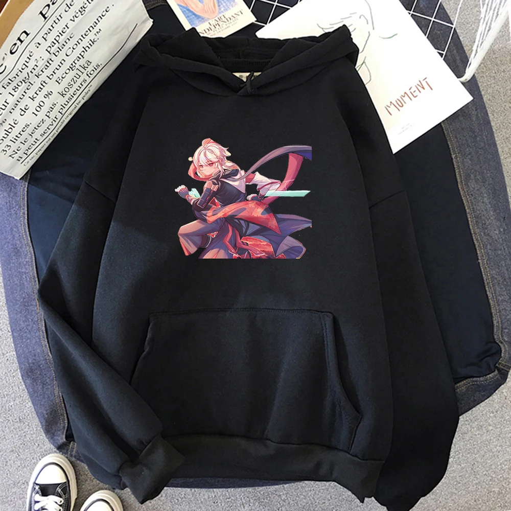 

Hot Anime Kaedehara Kazuha Hoodie Women Manga Harajuku kawaii Genshin impact Hoodies Women Sweatshirts Pullovers Genshin Hoody