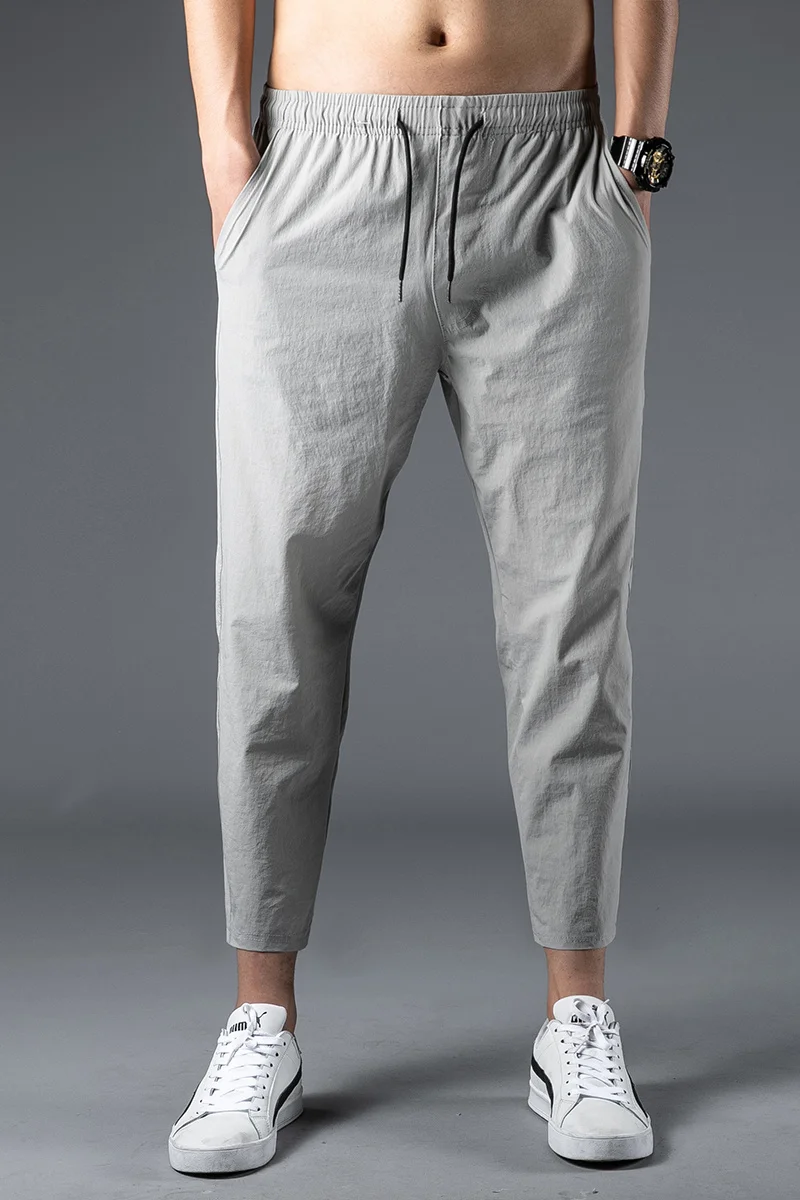 

Mens Harem Pants Spring Autumn Casual Jogger Hip Hop Ankle-Length Black Pants 2020 Plus Size Solid Summer Pants Joggers Trousers