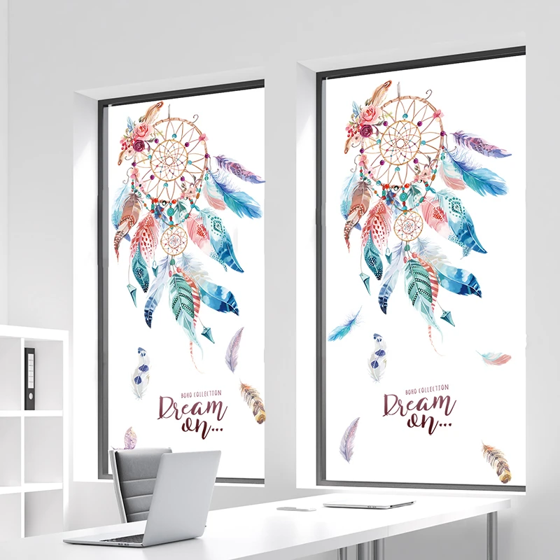 1Pc 3D Creative Living Room Decoration Wallpaper Dream Catcher Wall Sticker Bedroom TOB | Дом и сад