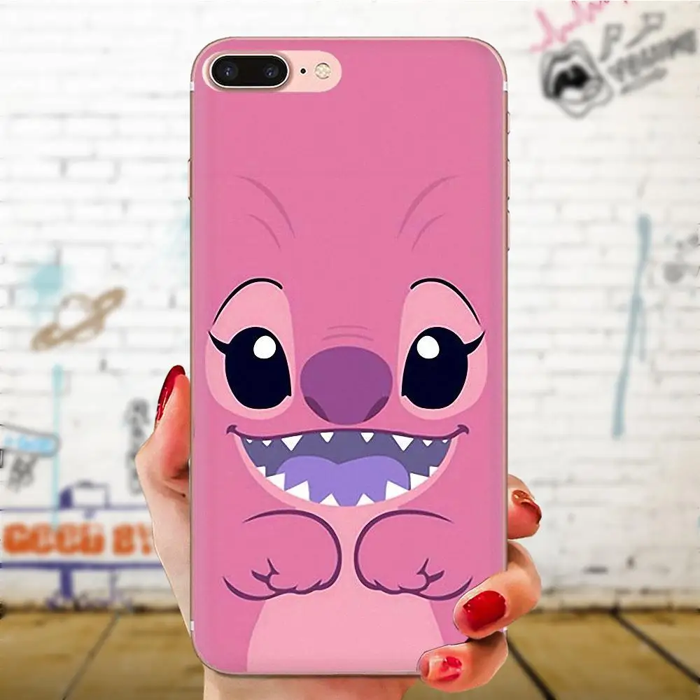 as picture Лило и стежка розовый плакат ТПУ чехлы обложки для Xiaomi Redmi Mi 4 7A 9T K20 CC9 CC9e Note 7 9 Y3 SE Pro Prime Go Play - Цвет: as picture