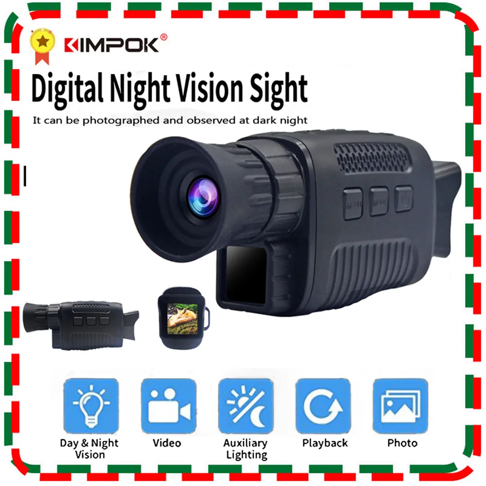 

NV1000 Infrared IR Night Vision Digital Video Camera Monocular Scope Telescope for Outdoor Hunting Camping