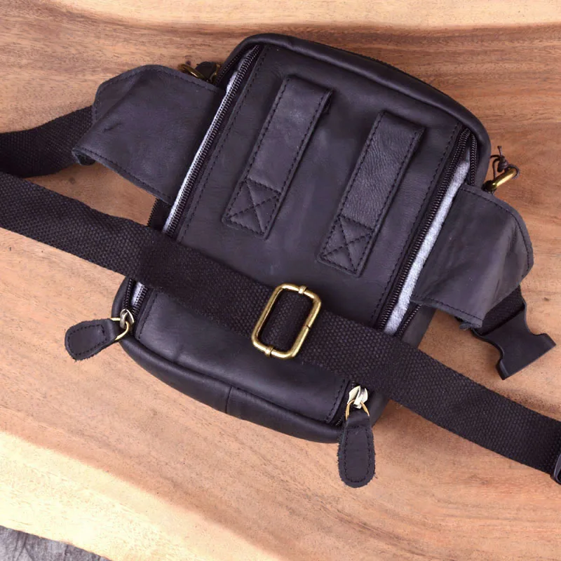 Сумка-мессенджер AETOO Мужская из натуральной воловьей кожи |