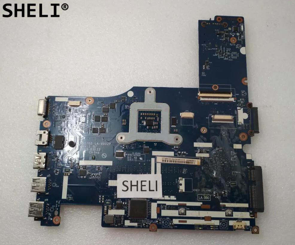 Материнская плата для ноутбука Lenovo G400S материнская VILG1/G2 LA-9902P HM76 SJ J8E | Компьютеры и