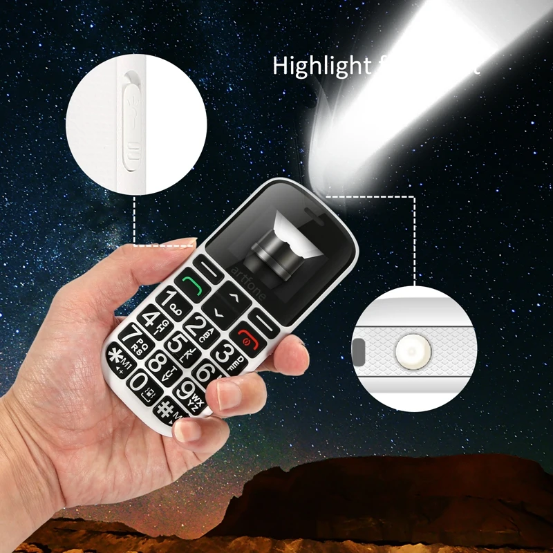 artfone big button mobile phone for elderly cs188 unlocked senior sim free with sos emergency button1400mah battery 2g free global shipping