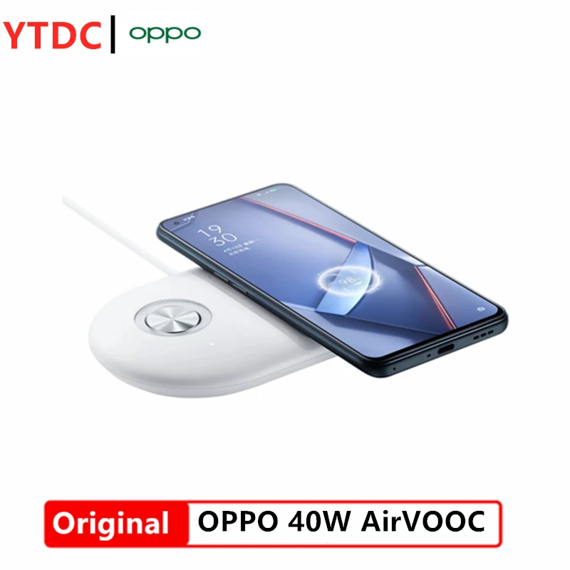 Оригинальный OPPO 40 Вт AirVOOC быстро Беспроводной Зарядное устройство для Мобильный