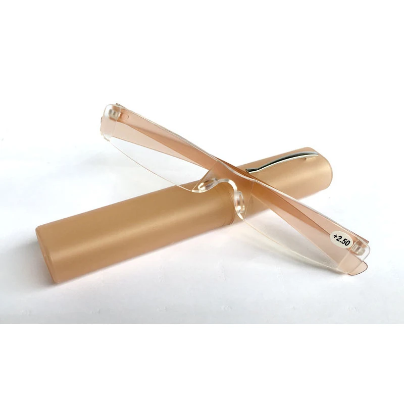 Модная ручка для очков чтения полимерная линза цельная портативная мини лупа