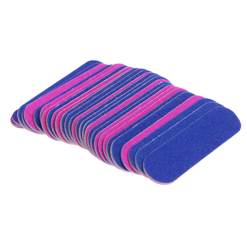 Двухсторонние пилки для полировки ногтей 100 шт. | Красота и здоровье