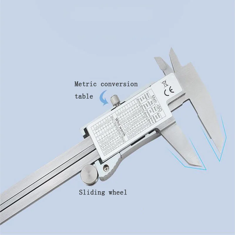 Электронный цифровой штангенциркуль из нержавеющей стали ЖК-дисплей 150 мм
