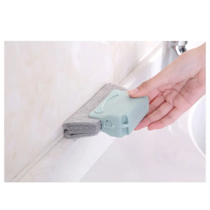 1 шт. щетка для чистки окон дверей и дорожек угловая клавиатуры кухонные губки