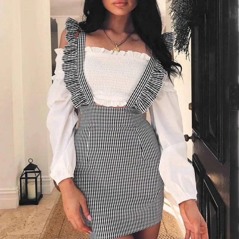 Женское платье-мини Boho повседневное облегающее платье с квадратным вырезом и