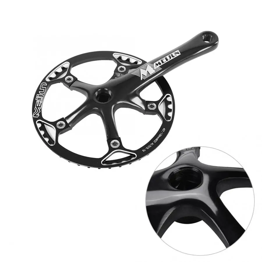 Велосипедный шатун MEIJUN с фиксированной передачей 170 мм для горной дороги