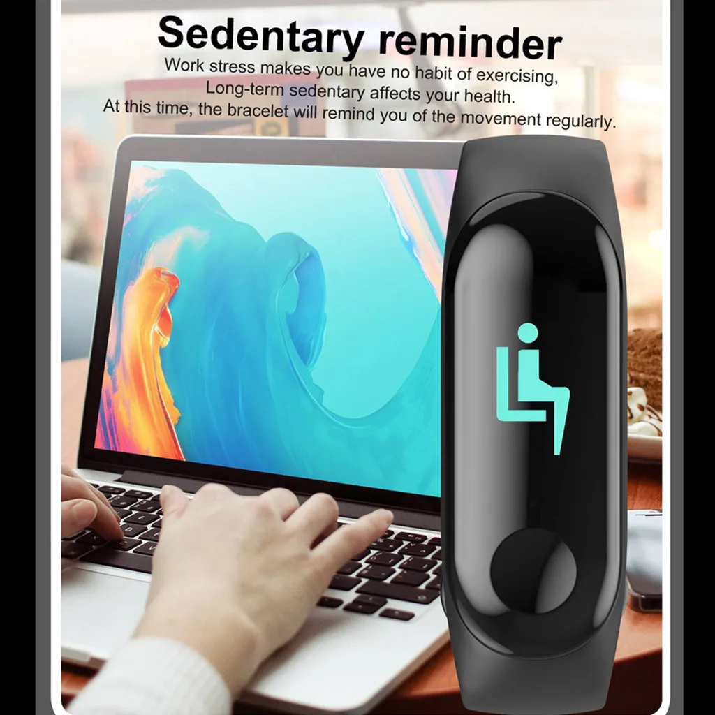 M3 Smart Bands For Apple Huawei Honor Xiaomi Xiao Mi Wristband Compatible Android iOS Bracelet 2 3 Sport Wearable Watch | Электроника
