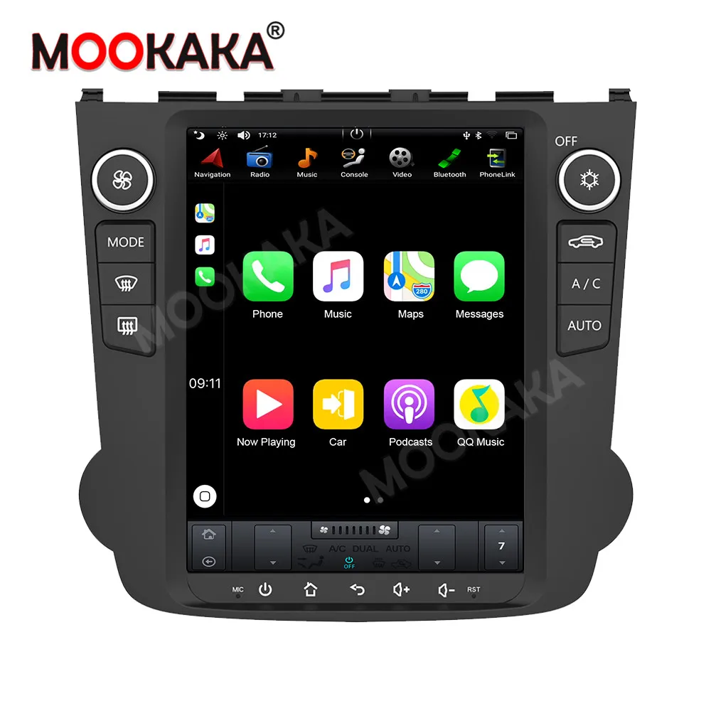 PX6 4 + 64 ГБ Android 9.0 для HONDA CRV 2006-2011 Мультимедийное видео GPS-навигатор Автомобильный