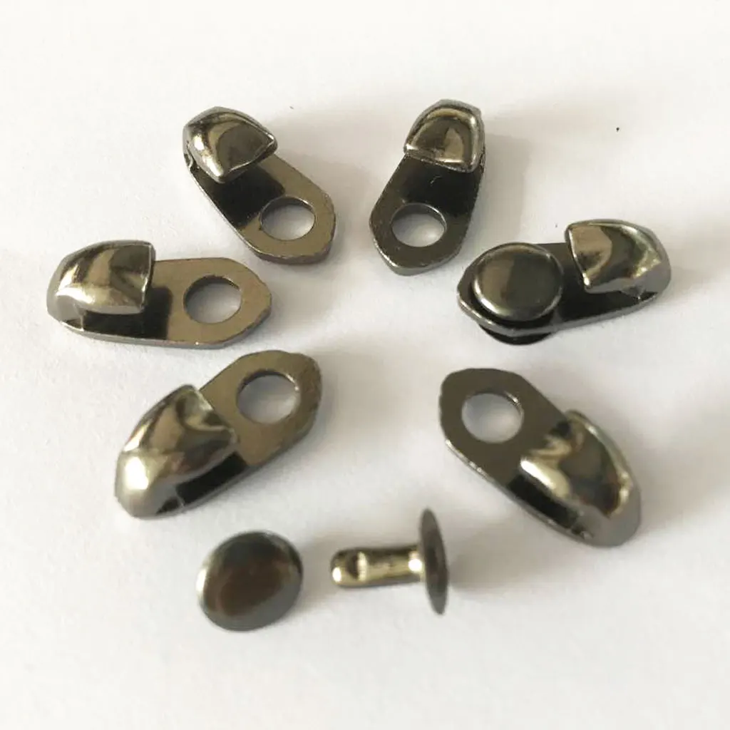 20 комплектов крючков для ботинок кружевная фурнитура с заклепками карабин