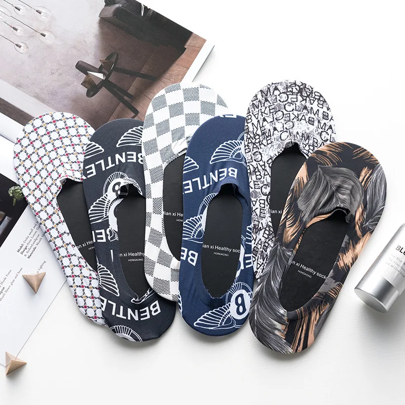 

Cool Socks Silcone Non-Slip Funny Socks Men Mens Dress Socks