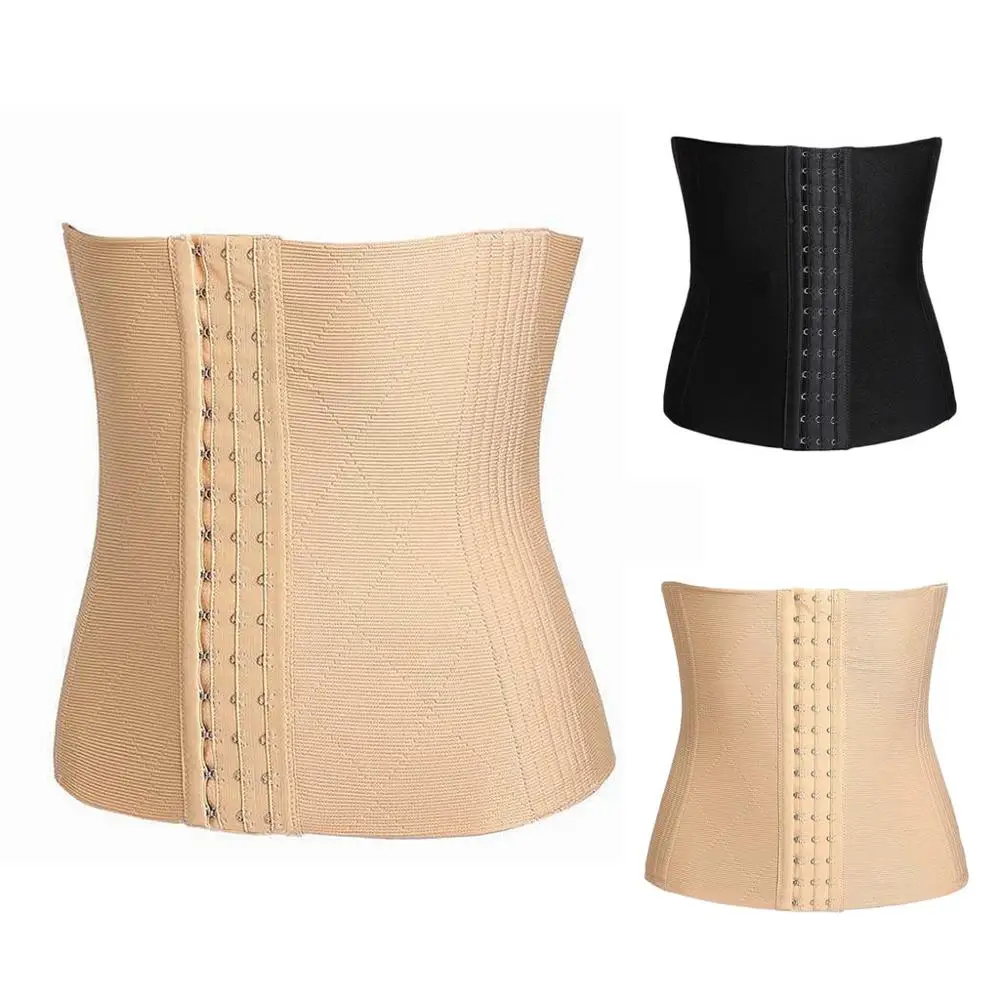 

Women Shapewear Abdomen Tied Waists Corsets Plus Size Body Beauty Shapewear Waist Trainer Corset Faja 2019 New Hot Sale Y