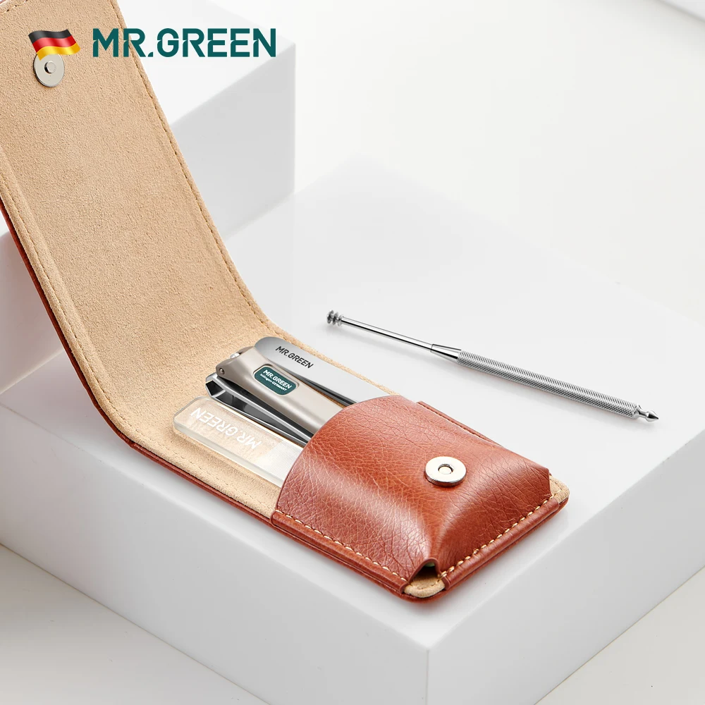Набор для маникюра MR.GREEN набор кусачков ногтей резак педикюра острые лезвия