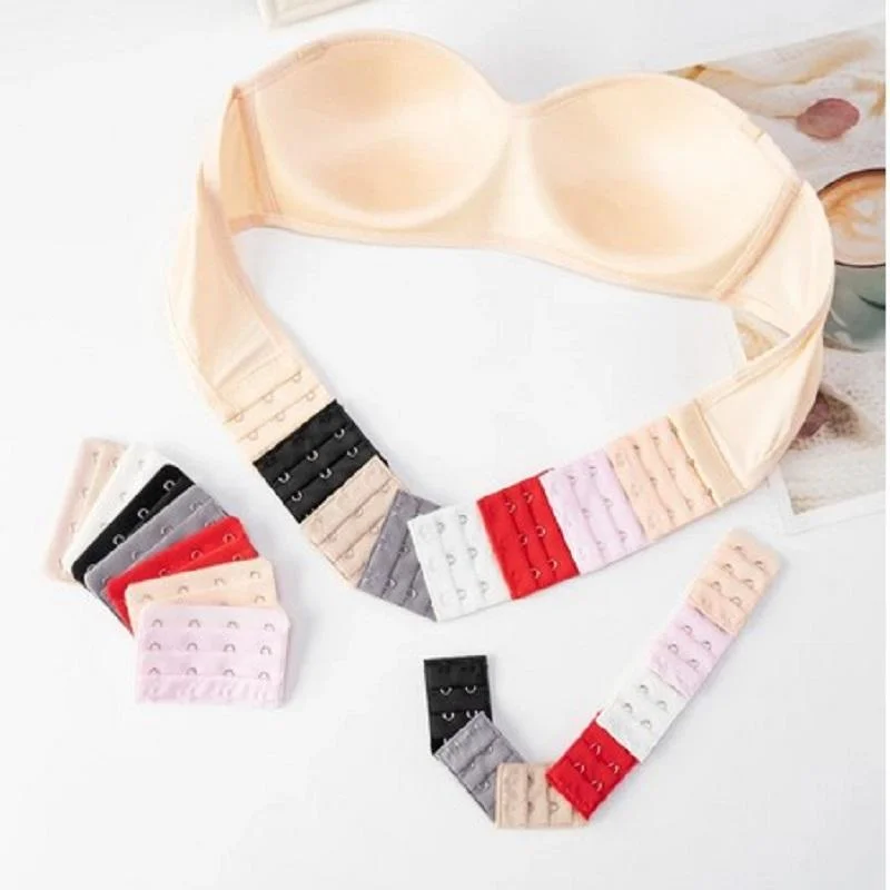 

Women 1/2/3/4 Hooks Buckles Bra Extenders Strap Extension Accessoires Sexy Female Girl Intimates Lengthened Extenders 2021