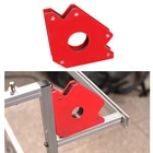 Угловой паяльный фиксатор, мощный магнитный угловой держатель для сварки, позиционер, аксессуары для сварочных инструментов, 50 фунтов