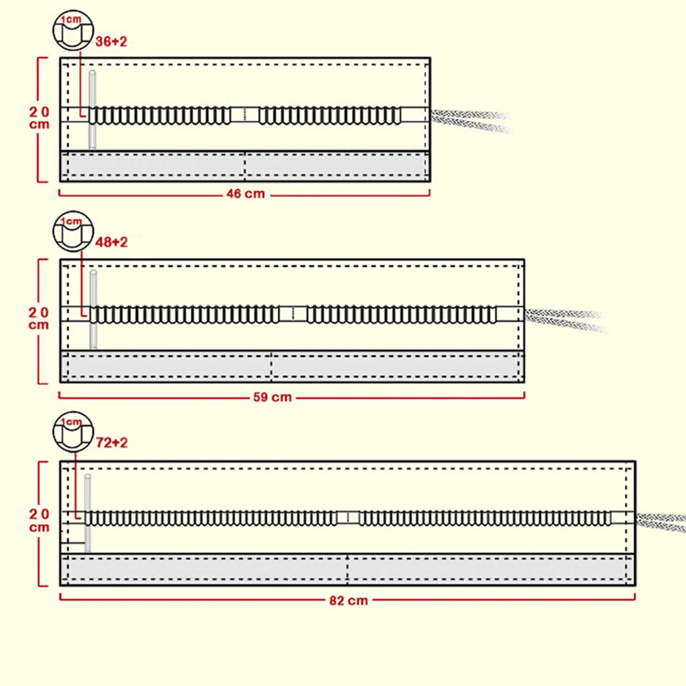 

1pc New 36/48/72 Holes Roll School Pencil Bag Cute Cartoon Embroidery Canvas Handmade Pencil Case Material School Supplies